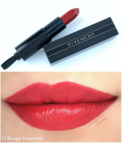 givenchy rouge interdit rouge insomnie|Givenchy rouge interdit lipstick.